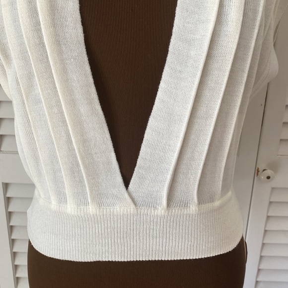 Vintage Nicole Curie sleeveless sweater size M - Picture 4 of 7